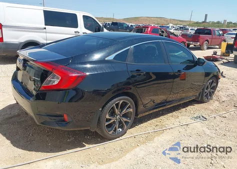 2020 Honda Civic Sport from USA, damaged, VIN 2HGFC2F88LH510852